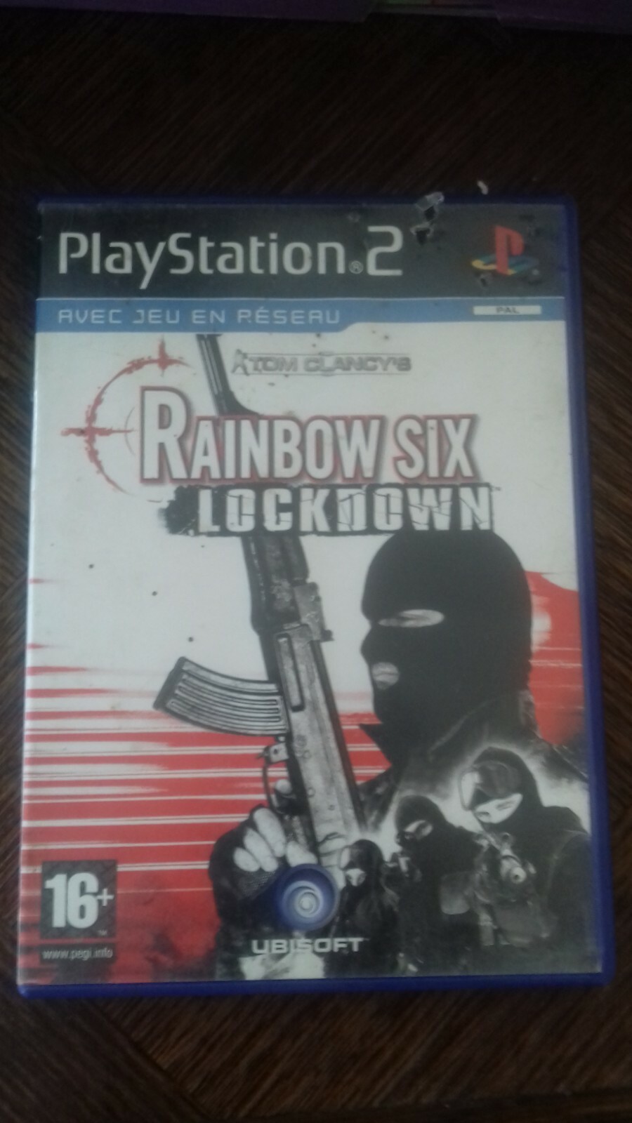 Jeu ps2 Rainbow Six Lockdown