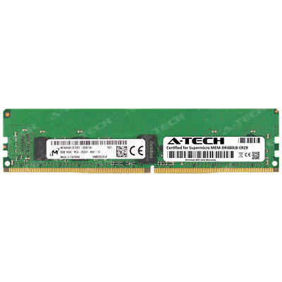 8GB PC4-23400 ECC RDIMM Supermicro MEM-DR480LB-ER29 Micron Equivalent Memory RAM