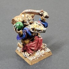 Warhammer - Skaven Monk - Poison Wind Globadier - Vintage Metal - GW WFB OOP