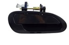fits Honda Sedan Outside Exterior Door Handle Rear Right Passenger Black Smooth
