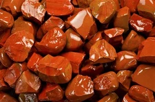 1 Pound of Natural Red Jasper Rough Stones from Asia - Cabbing, Tumble Rocks