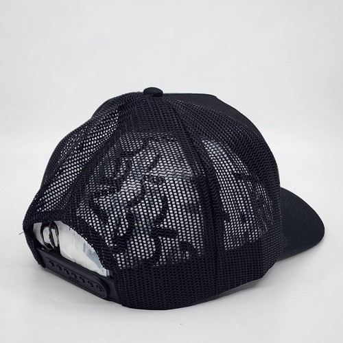 Life Wide Open Snapback Mesh Trucker Hat Cap Adjustable Black - Picture 7 of 13