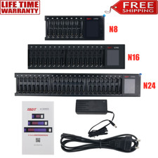 ISDT N24/N16/N8 Slot AAA AA Battery Charger LCD Display Smart Quick Charger New