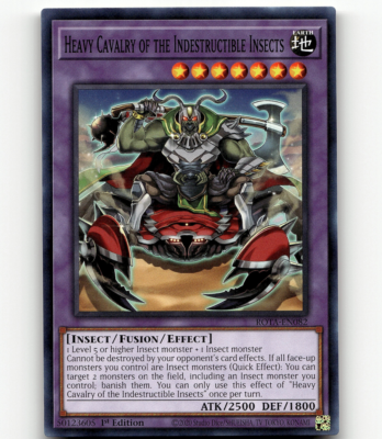 Yugioh Heavy Cavalry of the Indestructible Insects - Rage of the Abyss