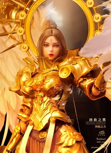 Lucifer 1/6 Archangel Wings of Salvation Raphael female soldier model - Picture 2 of 12