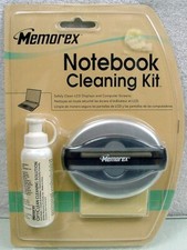 Notebook  LCD Screens Cleaning Kit  Memorex 8016  Cloth, Cleaner  NOS 5.25