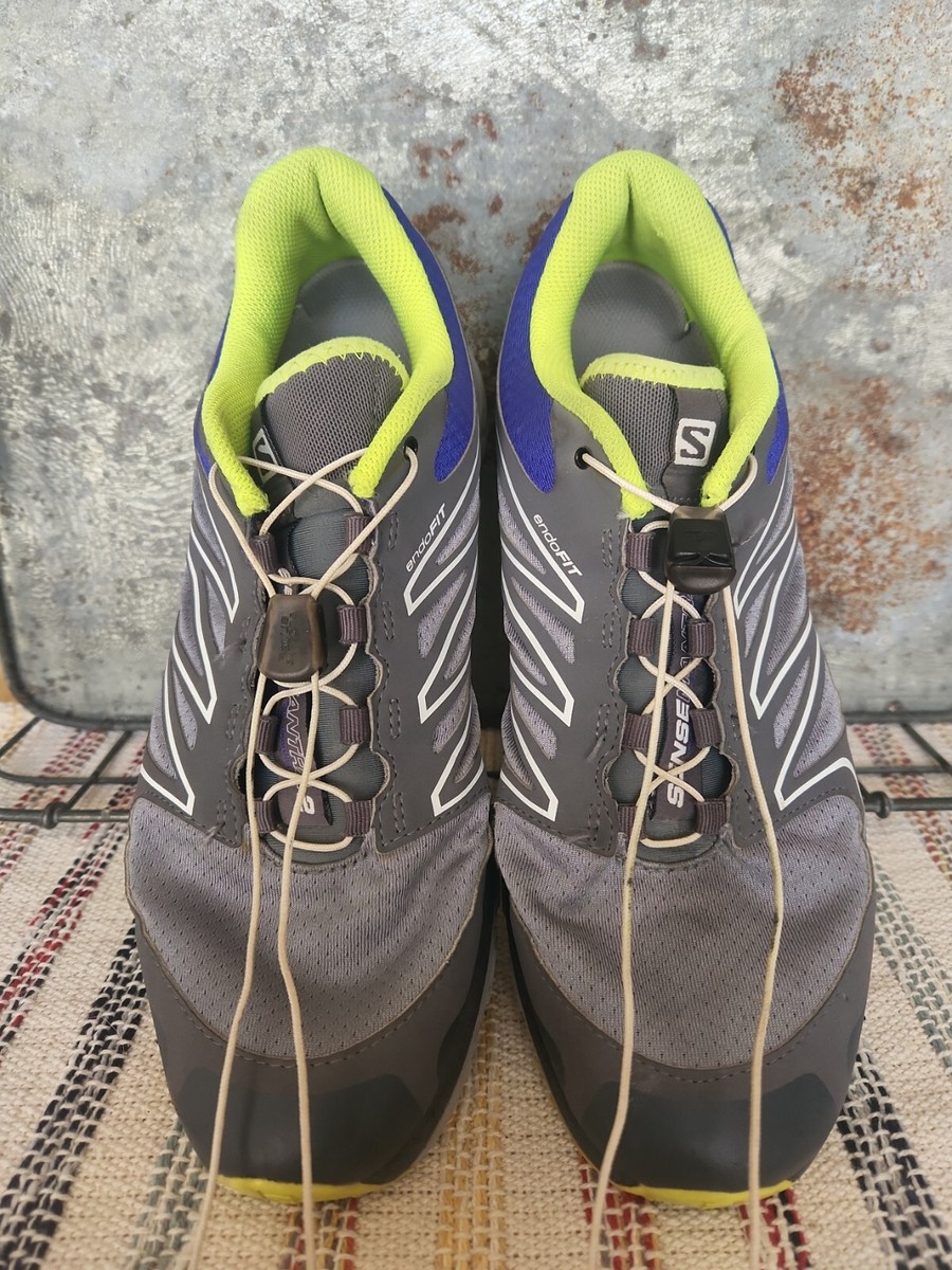Salomon Sense Mantra EndoFIT Trail Running Hiking Shoes Men's sz US