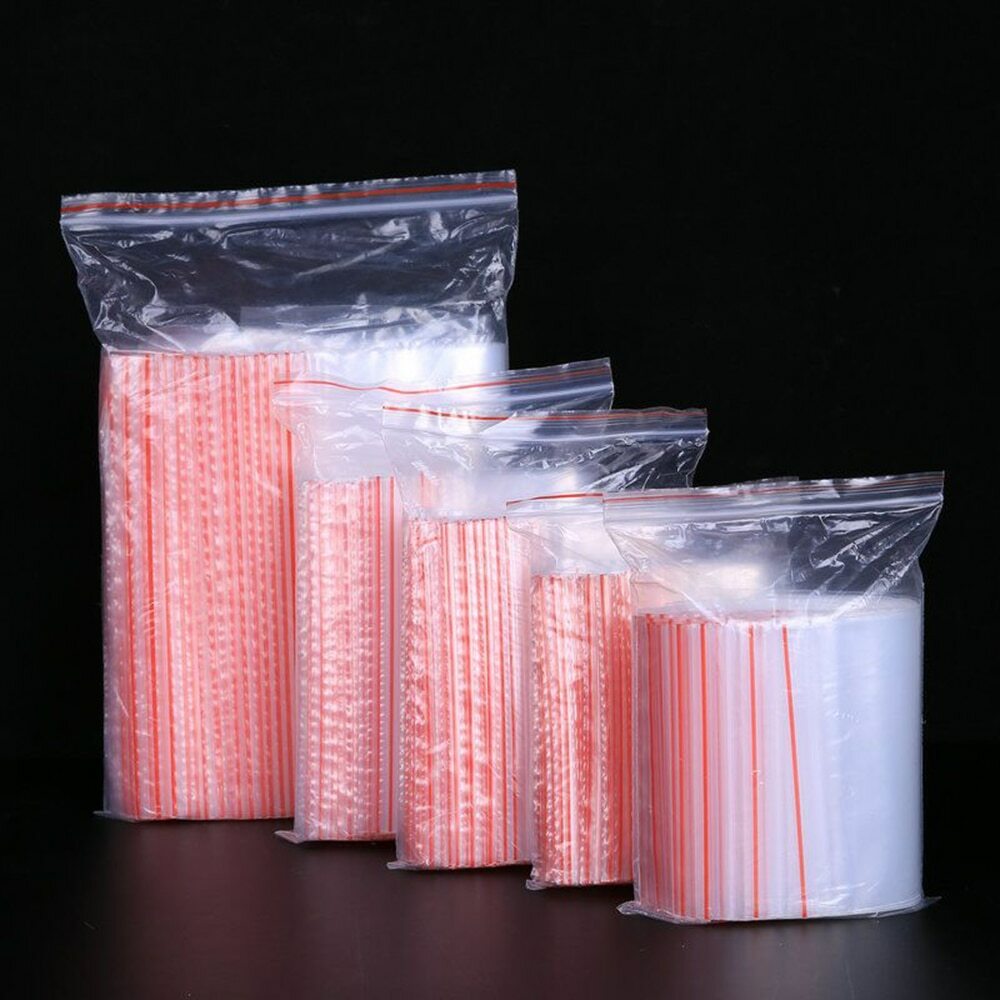 PREMIUM ZIPLOCK BAG / STRONG LOCKING MECHANISM / SAFE STORAGE