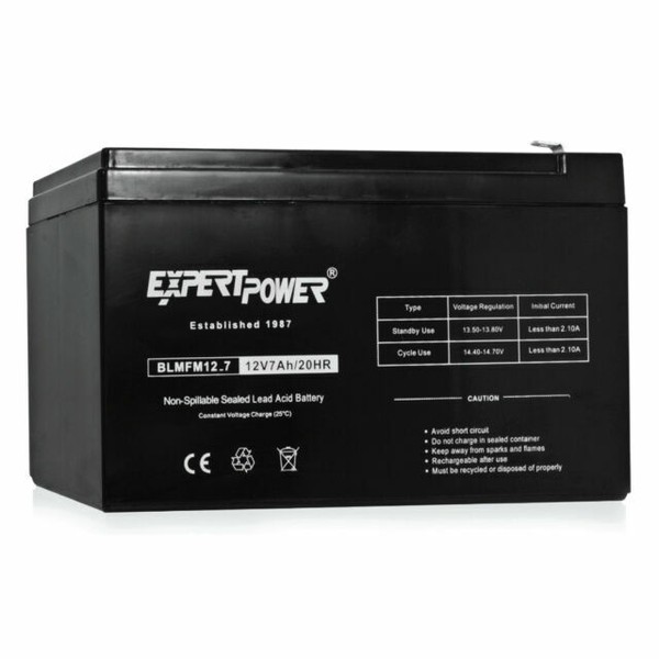 ExpertPower 12v 7ah Razor Pocket Rocket Pr200 Battery Replacement for