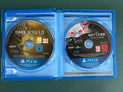 PS4 THE WITCHER 3: WILD HUNT + DARK SOUL III (2 EN 1)