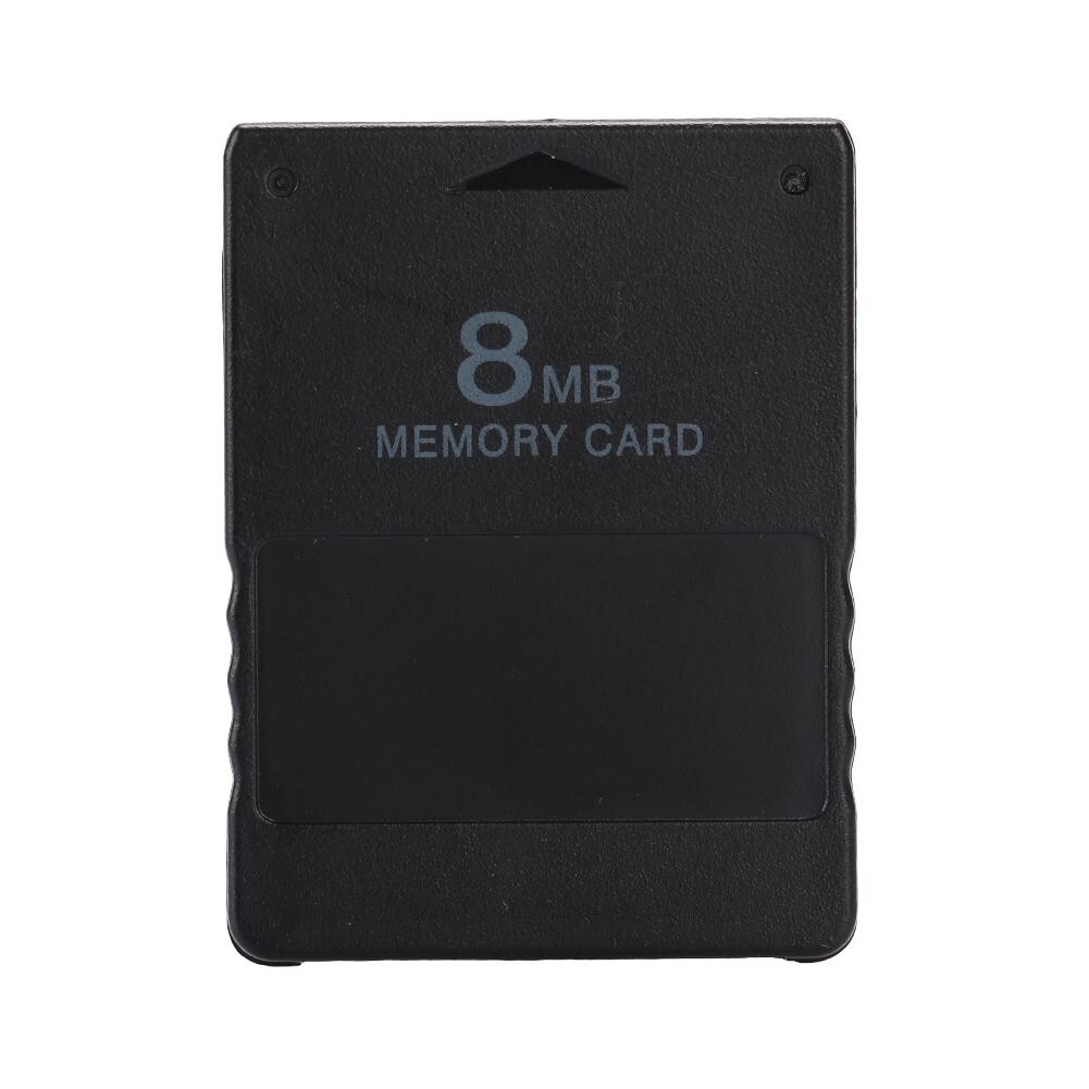 UK Seller - TESTED Save 8MB Sony PS2 Memory Card Black Playstation