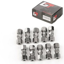 10x Bremsleitungsverbinder 4,75mm ohne zu bördeln Verbinder für RENAULT