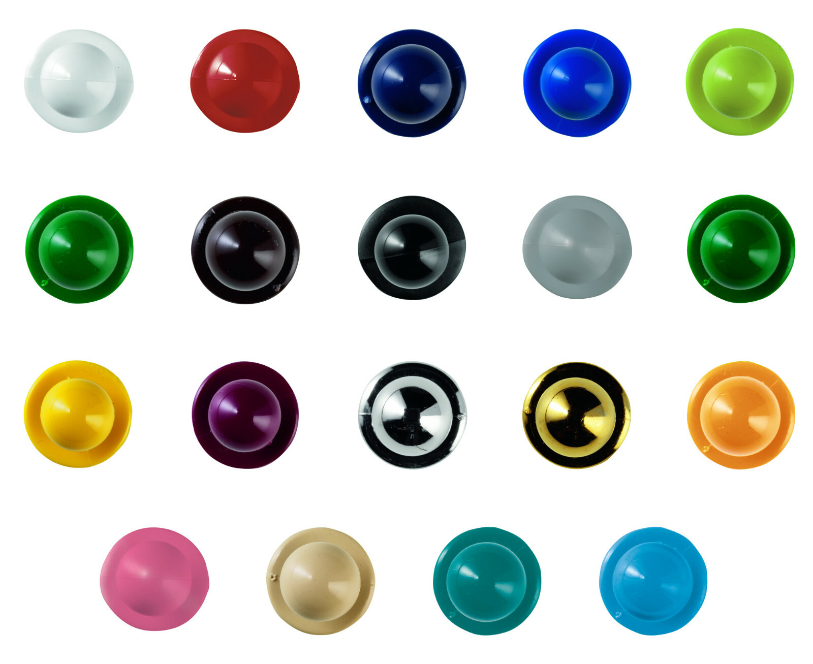 Leiber Kugelknöpfe für Kochjacke Kochknöpfe Berufsbekleidung Knöpfe 12 Stück