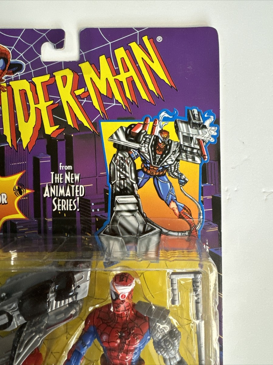 Cyborg Spider-Man フィギュア ボーナスピン付き Cyborg Spider-Man フィギュア ボーナスピン付き