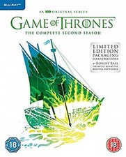 Game of Thrones - Serie 2 Complete Second Season Sleeve Collection Sealed BluRay
