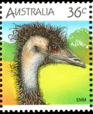 Australia #SG1024 MNH 1986 Emu [992b]