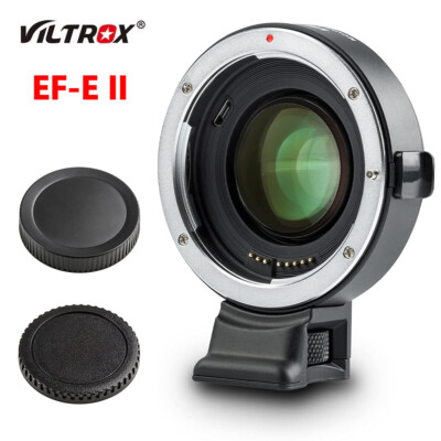 Viltrox EF-E II Lens Adapter Reducer Speed Booster for Canon EF Lens to Sony E