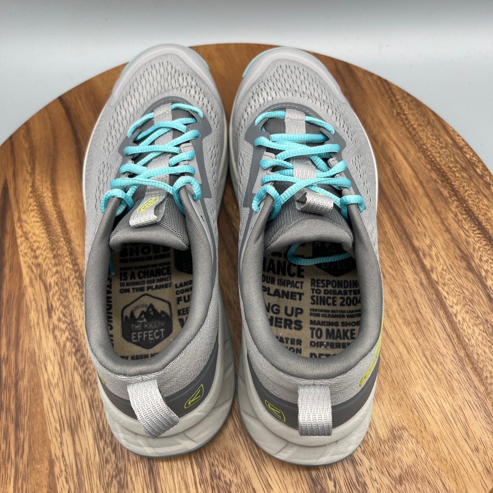 Scarpe Keen Versacore donna taglia 11 grigie trail running escursionismo sneaker impermeabili