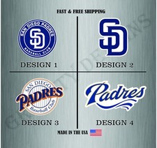 San Diego Padres MLB Baseball Sticker Vinyl Decal Car Bumper Water Resistant