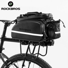 ROCKBROS Bike Bags Bicycle Rear Rack Waterproof Trunk Pannier Saddle Seat Bag