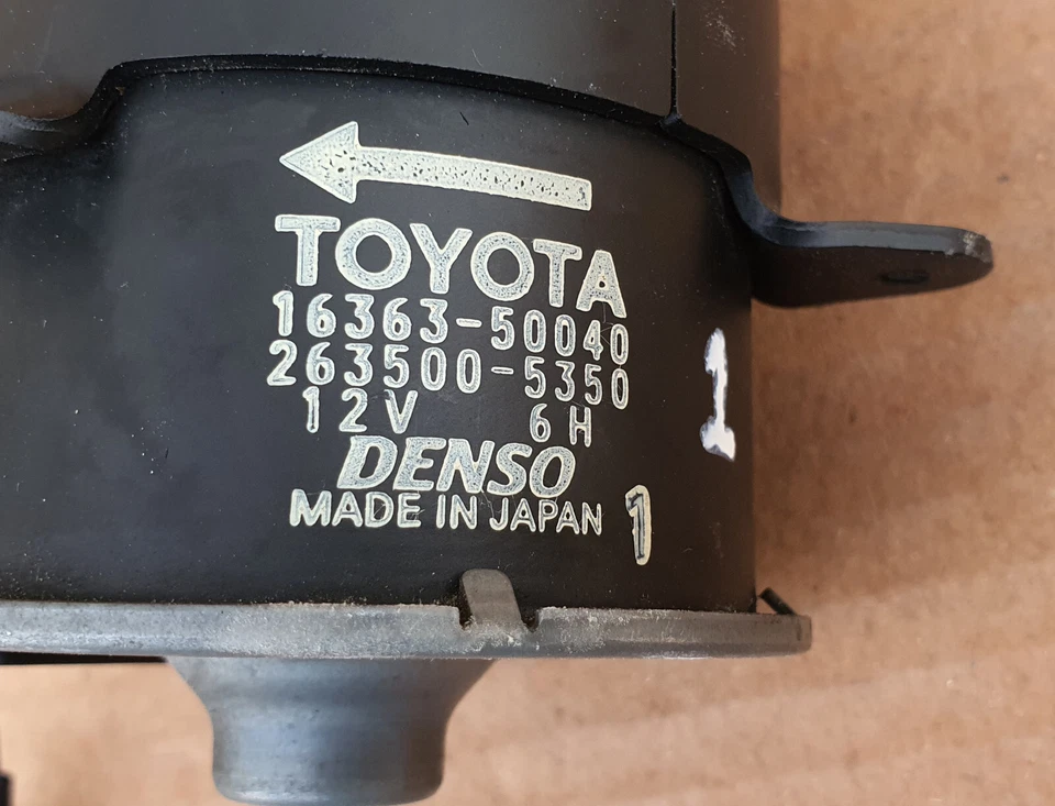 Motor ventilador radiador Lexus LS430, IS250, RC350, GS350 16363-50040 OEM usado Foto 2 de 4