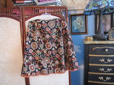 Talbots petites multi-color skirt 8 stretch