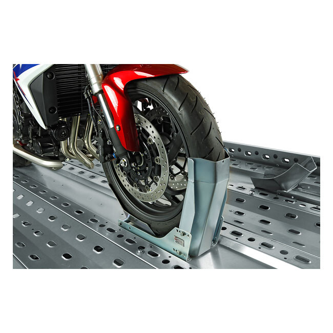 Supporto Ruota Anteriore Per Moto VEVOR - Regolabile, Capacità 1800 Libbre, Per Ruote 15-21 Pollici - Foto 12