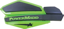Powermadd Star Series Handguards Green/Black 34203