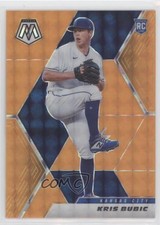 2021 Panini Mosaic Rookie Fluorescent Orange Prizm 6/25 Kris Bubic #225 s1i