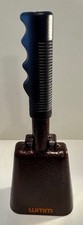 WMM Copper Hand Held Cow Bell Instrument Sports Music Events 9.5 New Ships FREE