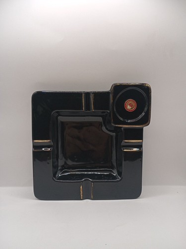 Vintage 1847 Carthage College Cigar Ashtray 7 5/8"