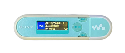 ポータブルプレーヤー Walkman nw-e042 nw-e025f Sony Walkman NW-E042 Mint Green 2GB E Series MP3 Player Used