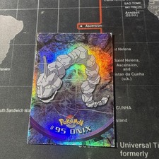 Onix #95 Prices | Pokemon 2000 Topps TV | Pokemon Cards