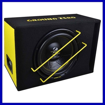 Ground Zero GZIB 12SPL 30 cm Gehäusesubwoofer (Bassreflex) 500 WRMS @ 2 x 2 Ohm
