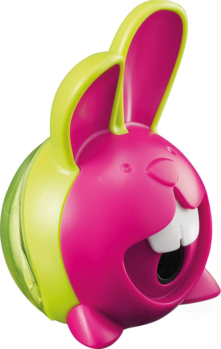 Maped Croc Croc Bunny Innovation One Hole Pencil Sharpener - Pink Pink Bunny Sha