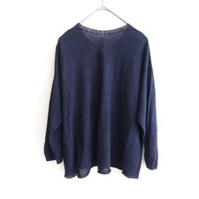 pas de calais Washable French Linen Mix Cardigan Size 36