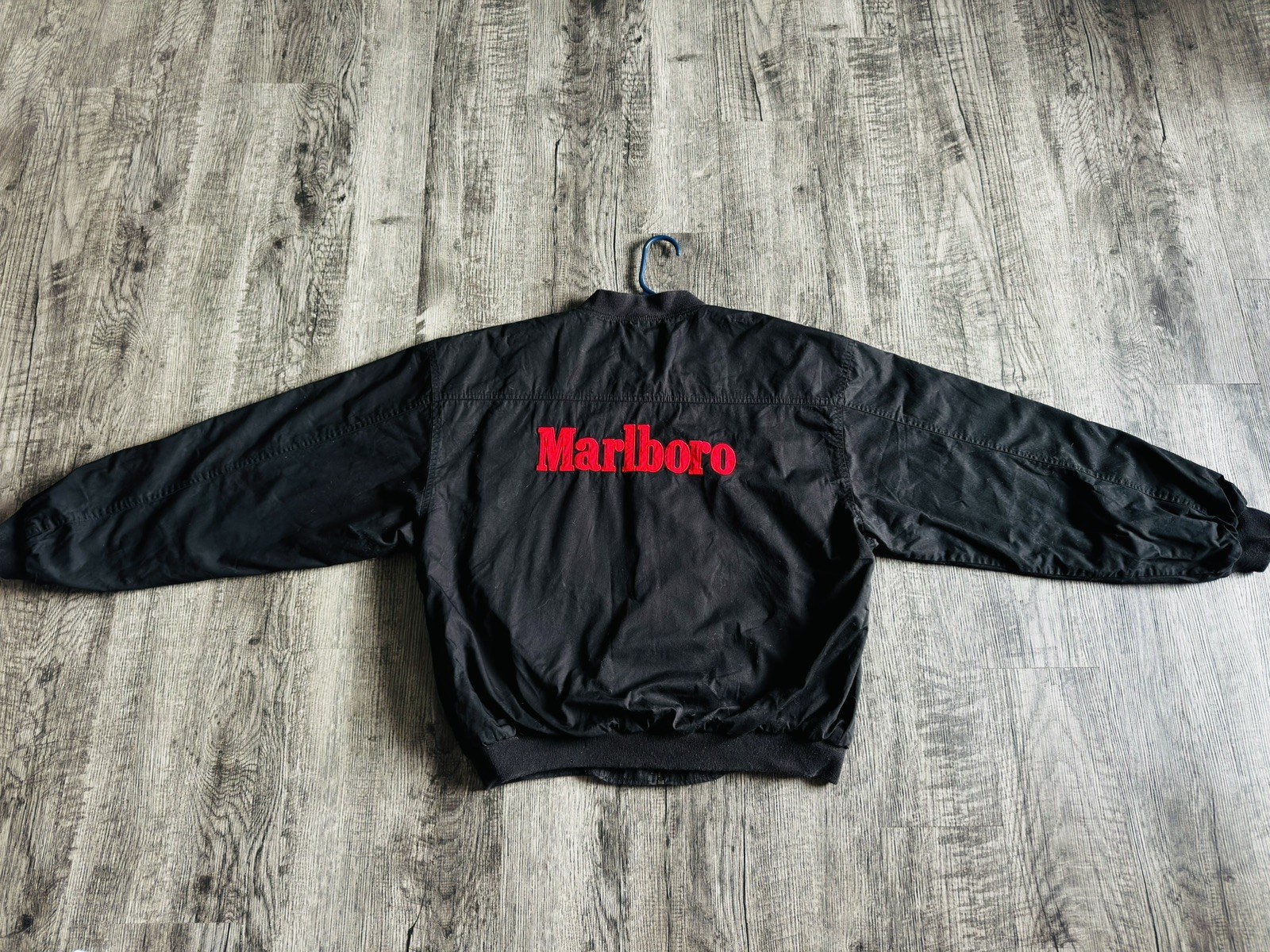 *VINTAGE* 90s Marlboro Promotional Reversible Bomber Jacket XL