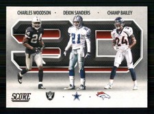 2021 Score 3D #3D5 Champ Bailey / Charles Woodson / Deion Sanders TW6066
