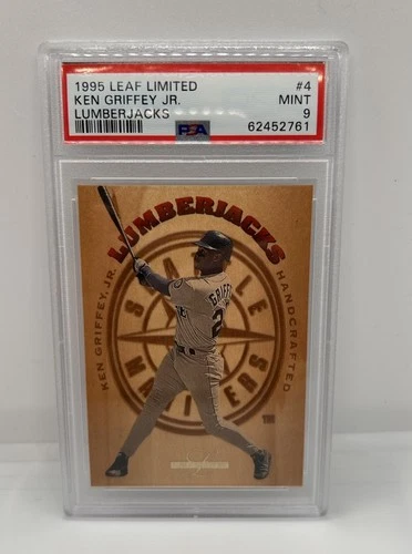1995 Leaf Limited Lumberjacks #4 Ken Griffey Jr /5000 PSA 9 HOF MARINERS