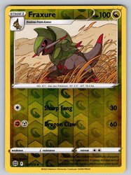 Fraxure 111/172 Brilliant Stars Reverse Holo