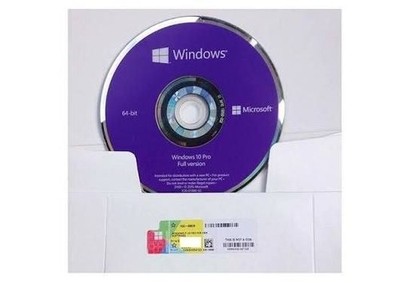 Microsoft Windows 10 Pro 64Bit DVD Factory New Sealed Lifetime license Key