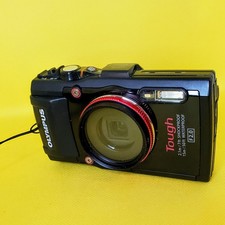 BUNDLE - Olympus Stylus Tough TG-3 Digital Camera Water/Shock Proof GPS - TESTED