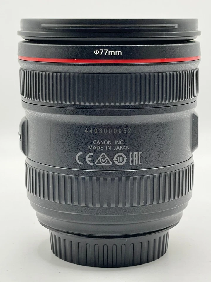CANON EF 24-70mm 1:4 L IS USM LENS - BELOW-AVERAGE - E F 24-70 mm f/4.0L - Image 4 of 4