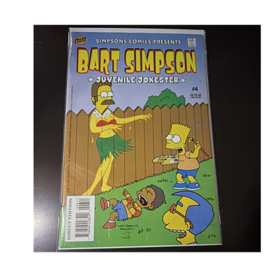 Bongo Comics Bart Simpson #4 Juvenile Jokester Direct Edition Humor Satire Comi 