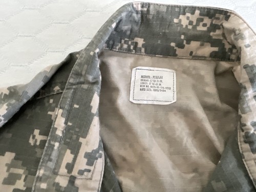 Army Combat Uniform Coat, Digital Camo Medium Regular Military - Bild 2 von 4