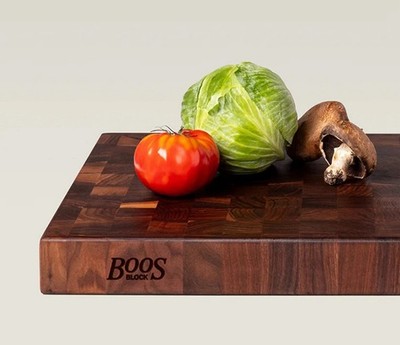 John Boos CCB Reversible Wood Chopping Board, 18'' x 12'' x 1 3/4'', Walnut RARE!