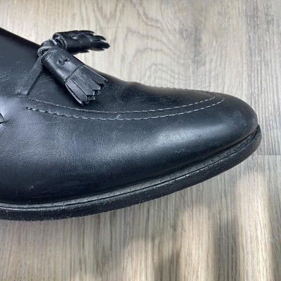 Allen Edmonds Grayson Shoes Mens Size 11 A Black Tassel  display picture 3