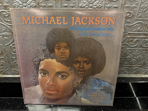 Vtg 1983 Michael Jackson 14 Original Greatest Hits Vinyl LP Record Album