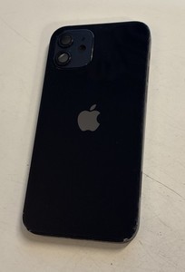 Original Apple iPhone 12 Gehäuse Rahmen Schwarz Rückseite Gebraucht Händler