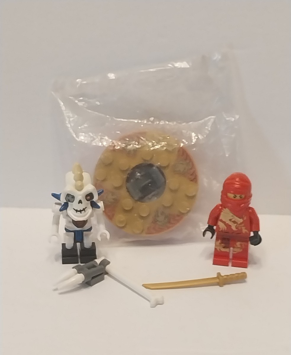 Lego Ninjago Sealed Spinner Kai Dx Nuckal Set 2518 Minifigure Lot